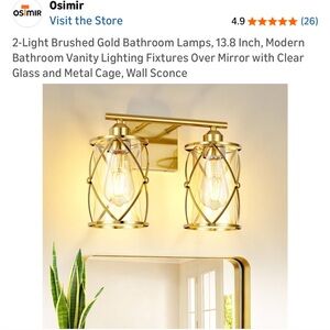 OSMIR Light Fixture in box